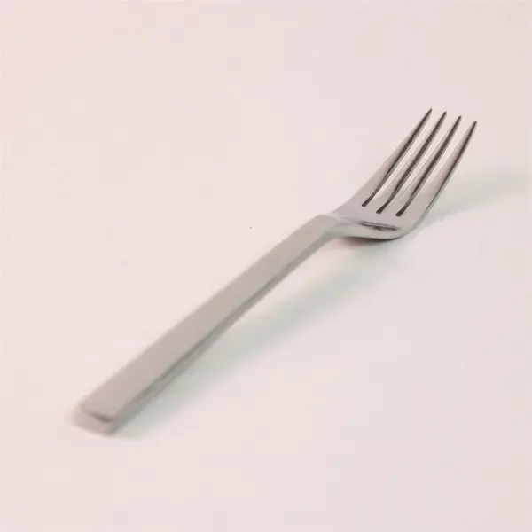 Lot of 5 Oneida Silver Chef's Table Pattern 18/0 SS Salad Forks 7.25" Good