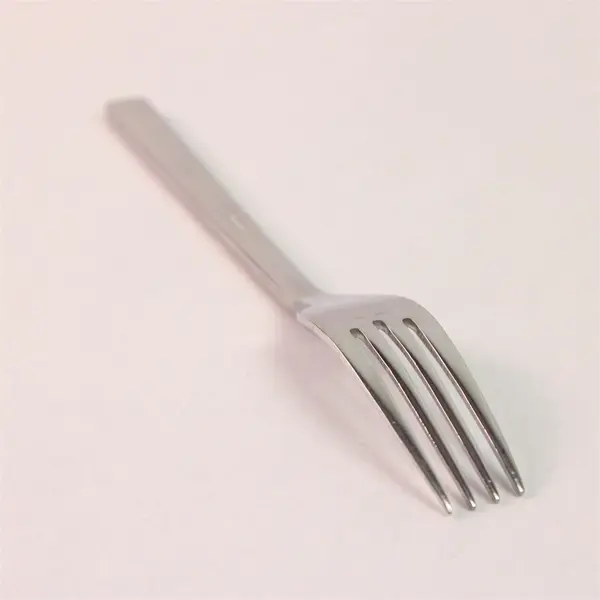 Lot of 5 Oneida Silver Chef's Table Pattern 18/0 SS Salad Forks 7.25" Good