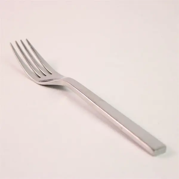 Lot of 6 Oneida Silver Chef's Table Pattern 18/0 SS Dinner Forks 8" Good