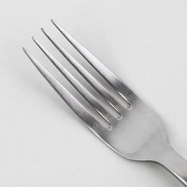 Oneida Silver Chef's Table Pattern 18/0 SS Serving Fork 9" Good Rare HTF Piece