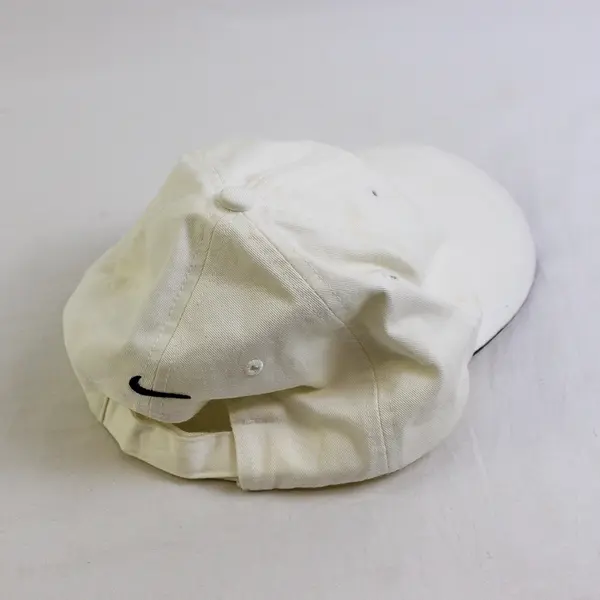 Nike Golf Cap w/Dark Blue Nike Swoosh Adjustable Strap Back One Size