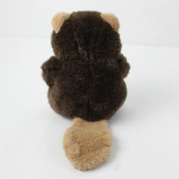 Beaver Plush Stuffed Animal Brown Soft Cuddly Toy 6.5in