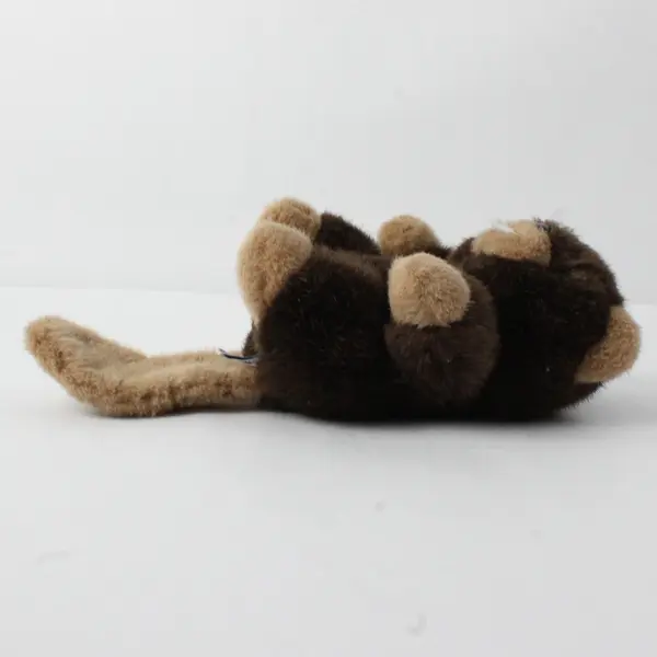 Beaver Plush Stuffed Animal Brown Soft Cuddly Toy 6.5in