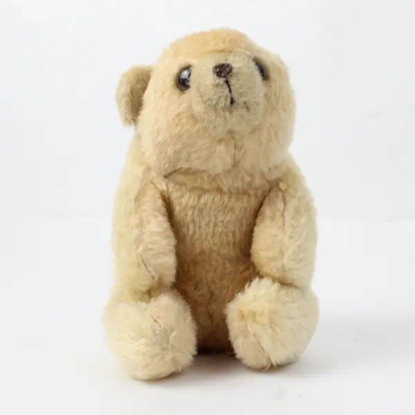 Fun World Light Brown Plush Bear 6in Collectible