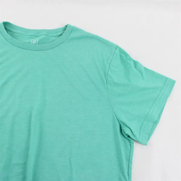 GEORGE Men's XL (46-48) Mint Green Crew Neck Short Sleeve Shirt