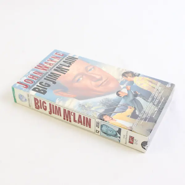 Big Jim McLain VHS Tape, 1991 John Wayne #12156, Sealed 