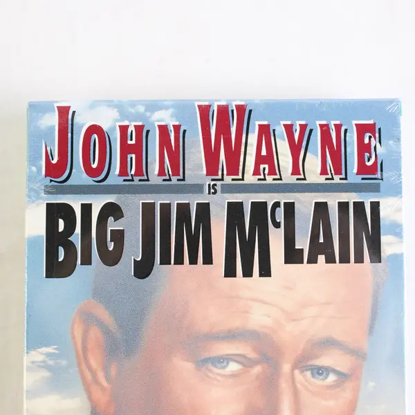 Big Jim McLain VHS Tape, 1991 John Wayne #12156, Sealed 