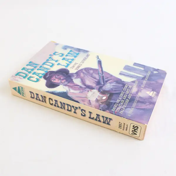 Dan Candy's Law VHS VCR Tape,  1973 Donald Sutherland #2857