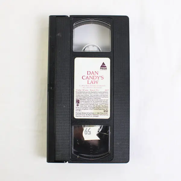 Dan Candy's Law VHS VCR Tape,  1973 Donald Sutherland #2857