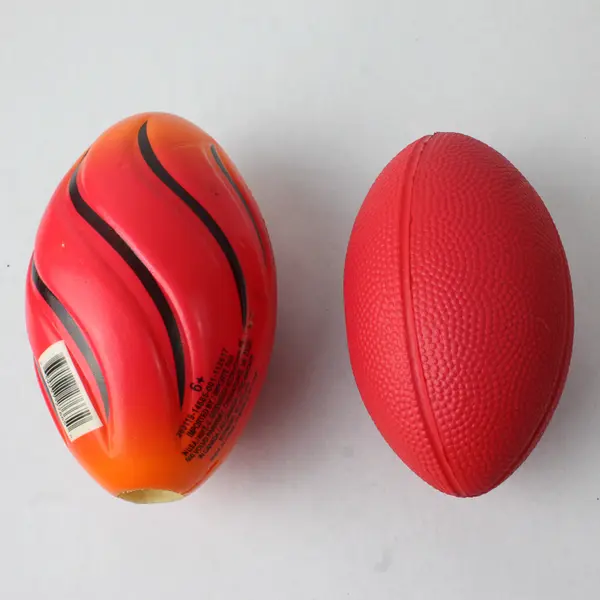 Lot of 4 Balls - 2 Footballs, Tennis Ball & Wiffle Ball, Used