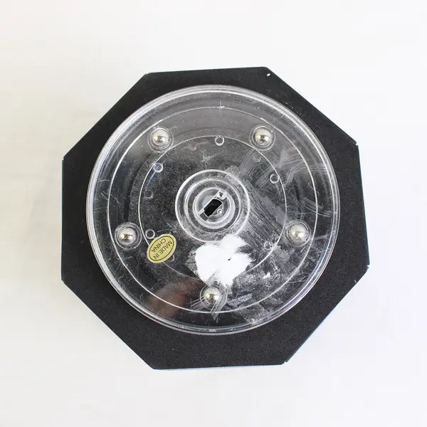 Unbranded Solid Black Color Plastic Rotating Holder Office Supplies