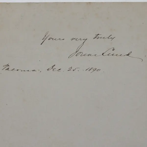 Large Cabinet Photo Portrait E.W. Moore Portland Oregon 1890 Man With Glasses