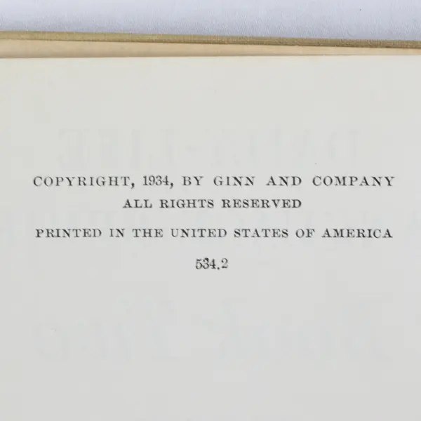 Daily-Life Language Series Book 2 Part II VTG Grammar School Textbook 1934 HC