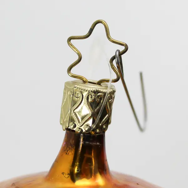 Christopher Radko Mouth Blown Glass Nutcracker Ornament 4"