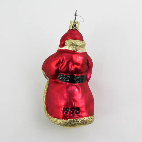 1998 Old World Christmas  Bountiful Santa Claus Inge Glass Ornament 