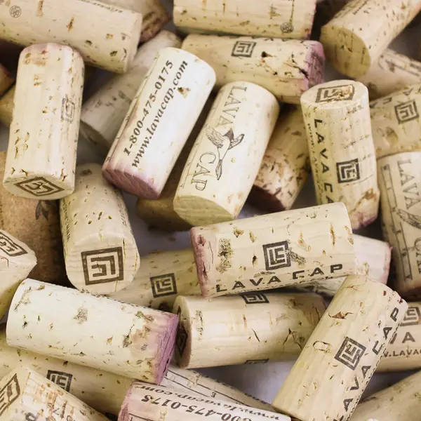 Lot of 100 LAVA CAPS Wine Corks for DIY Crafts/Upcycle/Rustic Decor