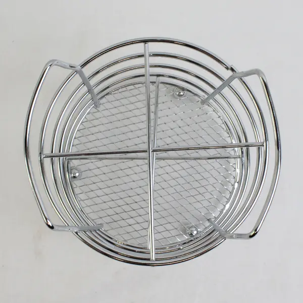 Unbranded Chrome Steel Utensil /Flatware Caddy Or Pen/Pencil Holder Organizer