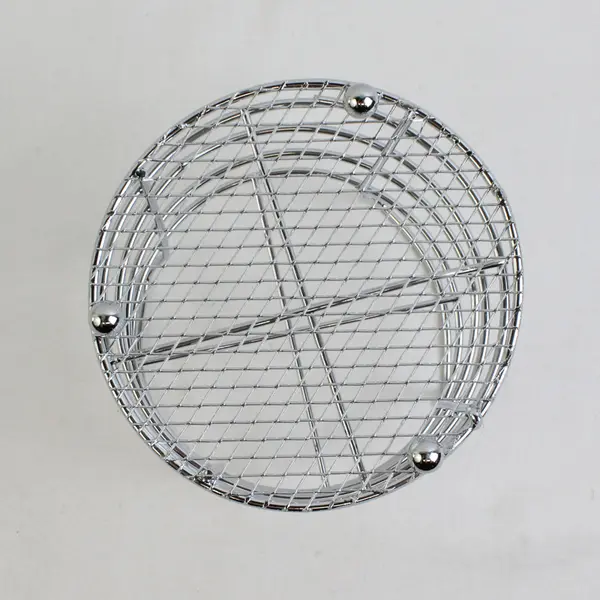 Unbranded Chrome Steel Utensil /Flatware Caddy Or Pen/Pencil Holder Organizer