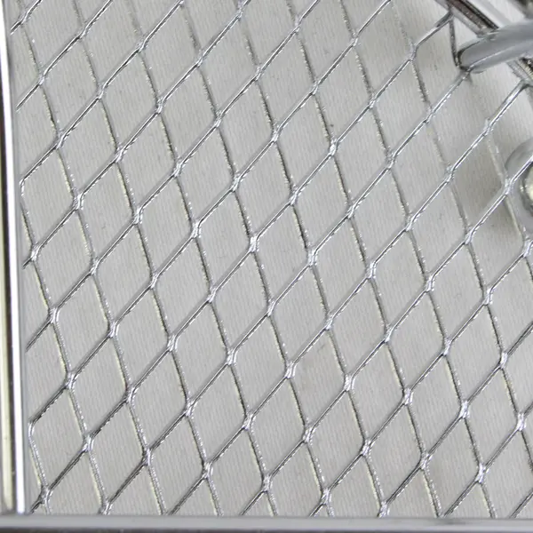 Unbranded Chrome Steel Utensil /Flatware Caddy Or Pen/Pencil Holder Organizer