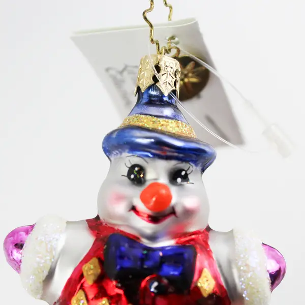 Christopher Radko Little Gem Collection Snowstar Gem Blown Glass Ornament NWT