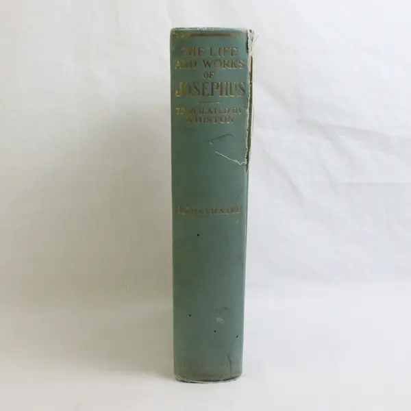 Antique Standard Ed The Life and Works of Flavius Josephus William Whiston 1920s