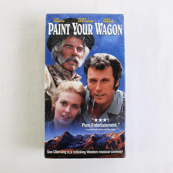 Paint Your Wagon Double VHS Tape 1997 Clint Eastwood, #6933, Sealed 