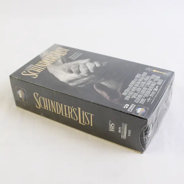 Schindler's List Double B&W VHS Tapes 1993 , #81629 Sealed