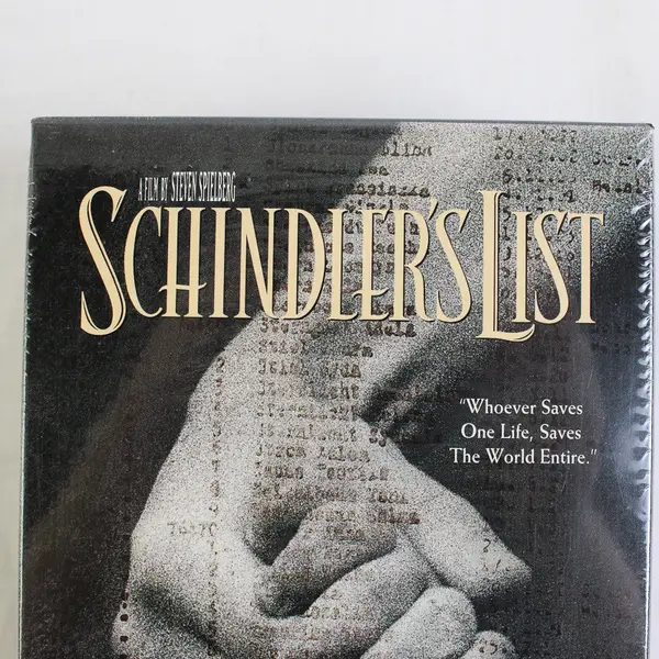 Schindler's List Double B&W VHS Tapes 1993 , #81629 Sealed