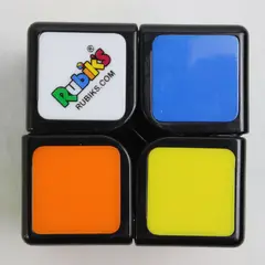 Rubik's 2 X 2 Mini Cube Pocket Cube Plastic Brain Teaser Puzzle Toy 2" x 2" x 2"