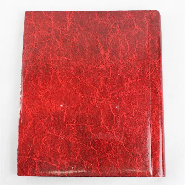 Vintage Red Spiral Bound Photo Album/Scrapbook 20 NON ADHESIVE PAGES 1960-70s