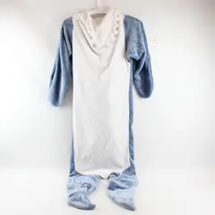 Shark Blanket One Piece Wearable Blanket Adult Size L Soft Fleece