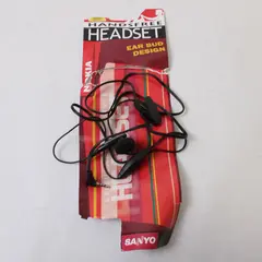 Sanyo Handsfree Headset - New Open Box Lightweight for Cell Phones