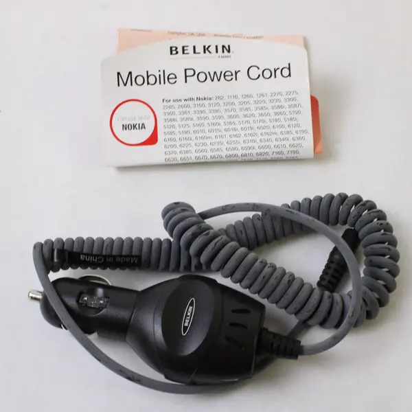 Belkin Mobile Power Cord for Nokia Replacement Charger Cable Open Box