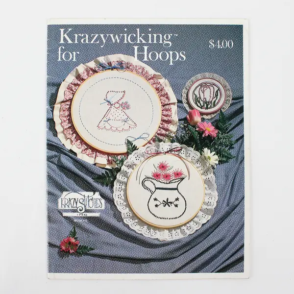 Vintage Krazywicking for Hoops SC Craft Pamphlet/Booklet #12, 1982