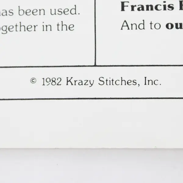 Vintage Krazywicking for Hoops SC Craft Pamphlet/Booklet #12, 1982