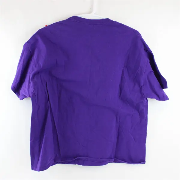 Gildan Heavy Cotton Adult 2XL Purple Graphic Fibromyalgia Awareness T Shirt