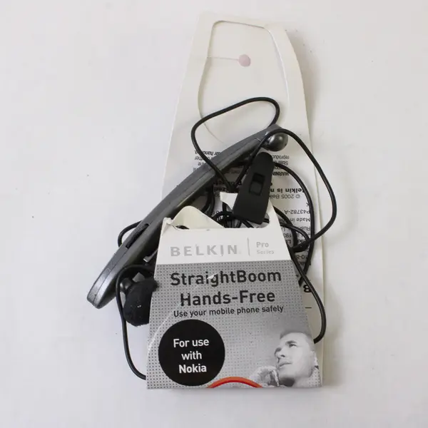 Belkin StraightBoom Handsfree Headset for Nokia - New Open Box