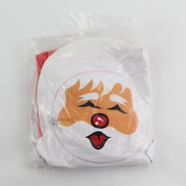 Vintage 42" High Inflatable Vinyl  Santa Claus  Opened Packaging