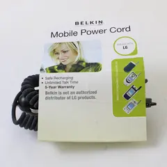 Belkin Car Charger Cord for LG Phones - Mobile Power Cord, New (Open Box)