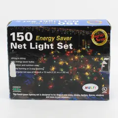 Energy Saver UL Listed Multi-Color 150 Net String Net Light Set (Tested, Works)
