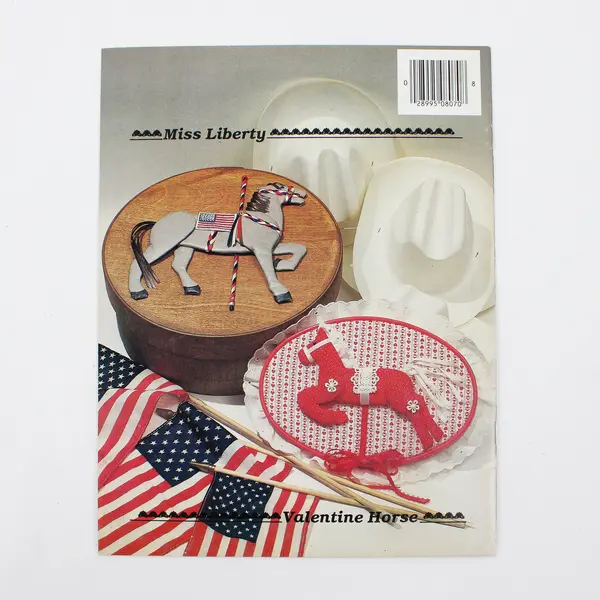 Plaid's No-Sew Carousel Charmers 1989 Pattern Booklet #8070 