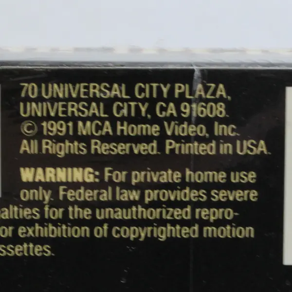 The Ipcress File VHS Tape 1965, Michael Caine #80518, Sealed 