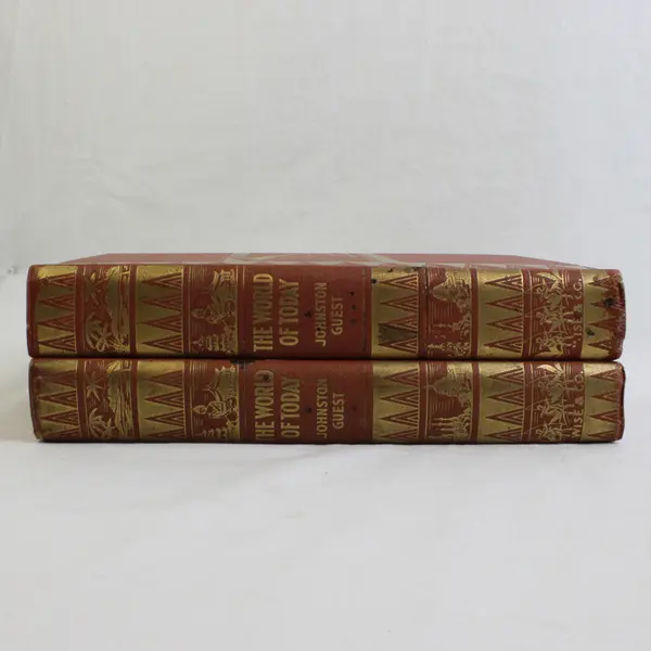 Vintage The World of To-Day 2-Volume Set 1937 Hardcover William H Wise & Co.