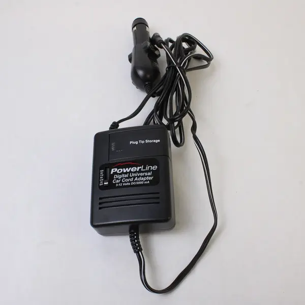 PowerLine Universal AC to DC Adapter w/ Tips - Multipurpose - Open Box