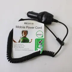 Belkin Mobile Power Cord for Motorola Phones - Open Box 