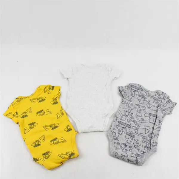 Lot of 4 Carter's Baby 3mo. Assorted Multicolor & Patterned Bodysuits