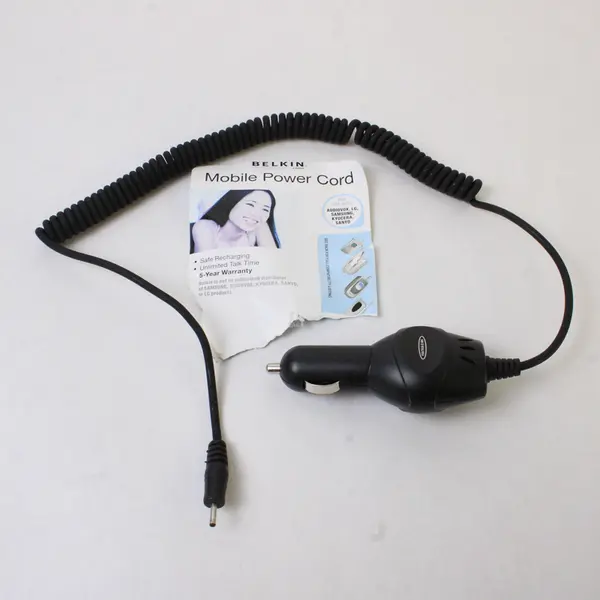 Belkin Mobile Power Cord Charger Cable for Audiovox LG Samsung Kyocera Sanyo