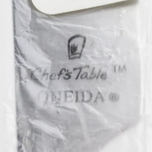 Oneida Silver Chef's Table Hammered Pattern Stainless 5-Piece Place Setting New