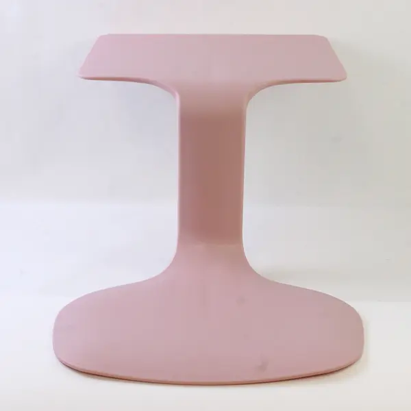 ECR4Kids Solid Pink Color Plastic The Surf Portable Activity Lap Desk