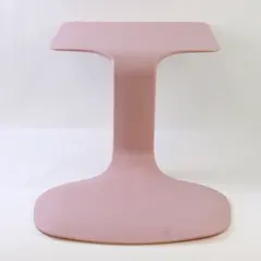 ECR4Kids Solid Pink Color Plastic The Surf Portable Activity Lap Desk